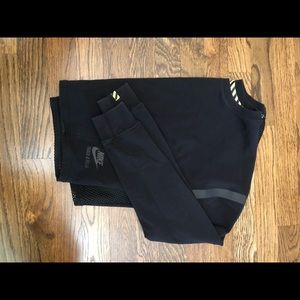 Nike Track and Field Mesh Crop Top